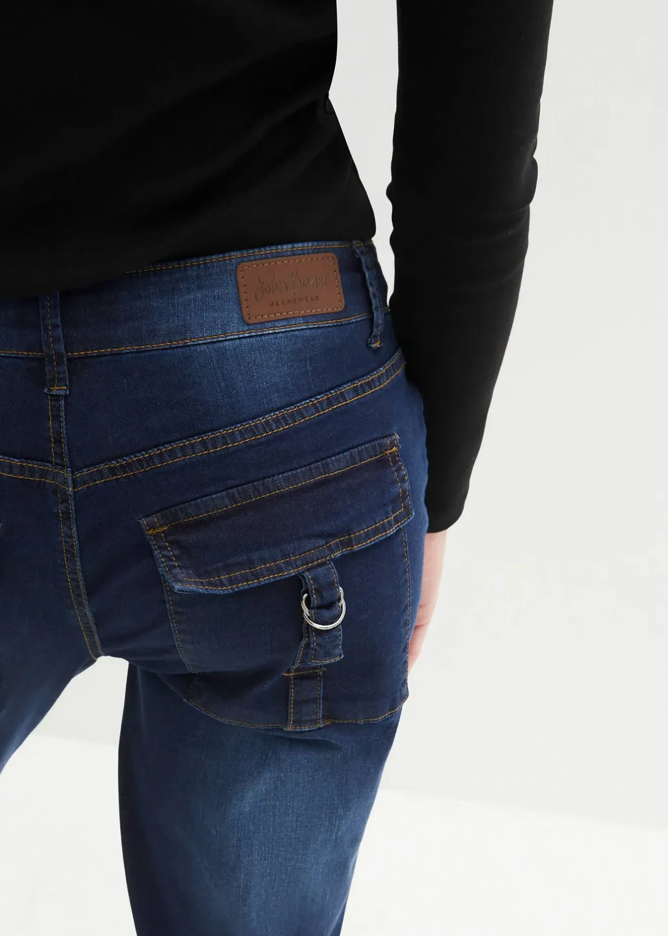 Femme bonprix Jeans|Corsaire en jean extensible