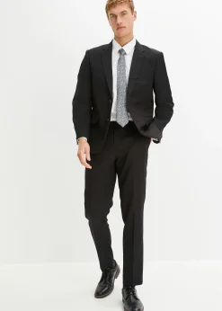 bonprix Costume 4 pièces slim avec chemise et cravate|Homme Costumes