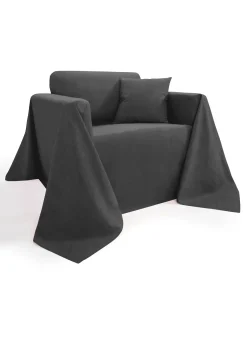 bonprix Chambre À Coucher·Couvre-Lits & Couvertures|Arts De La Table|Couvre-lit effet lin