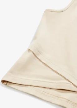 bonprix Crop top en coton extensible|Femme T-Shirts & Tops