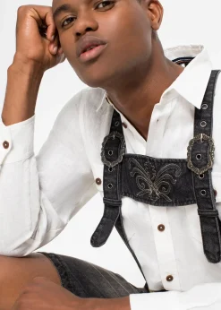 bonprix Culotte courte bavaroise en jean regular|Homme Shorts|Jeans