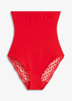 bonprix Culotte sculptante taille haute avec dentelle, maintien fort|Femme Lingerie Sculptante|Bas