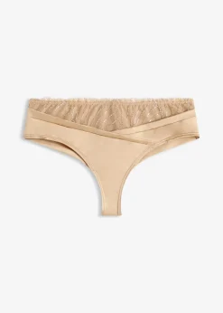 bonprix Culotte string avec arrière sans coutures|Femme Sans Couture|Dessous