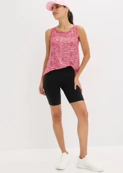 Femme bonprix Cyclistes & Bandes Anti-Frottement|Vêtements De Sport|Cycliste sans coutures avec effet scrunch