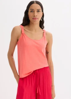 bonprix Débardeur 100% coton|Femme T-Shirts & Tops