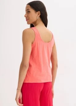bonprix Débardeur 100% coton|Femme T-Shirts & Tops