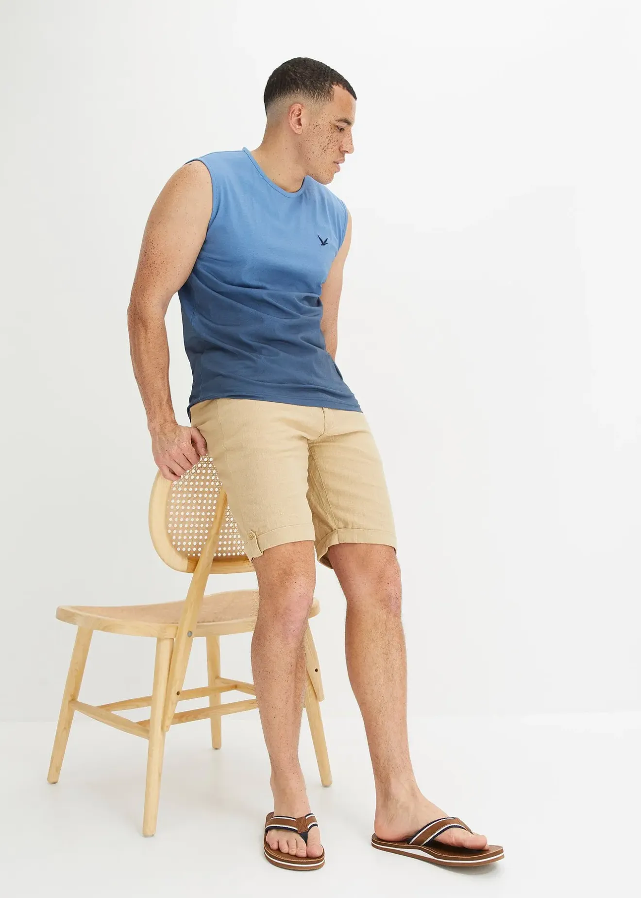 bonprix Débardeur 100% coton|Homme T-Shirts & Polos