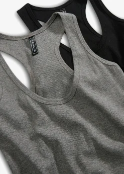 bonprix Débardeurs côtelés|Femme Tricots De Peau|Basiques