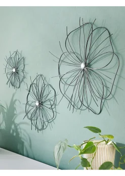 bonprix Déco murale en forme de fleurs (Ens. 3 pces.)| Salle À Manger·Décoration|Salon·Décoration