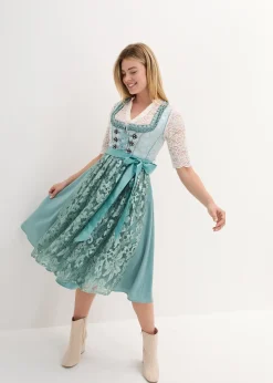 bonprix Dirndl avec tablier à sequins (ens. 2 pces)|Femme Robes