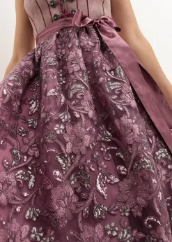 bonprix Dirndl avec tablier à sequins|Femme Robes
