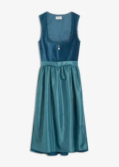 bonprix Dirndl avec velours en longueur midi (ens. 2 pces)|Femme Robes