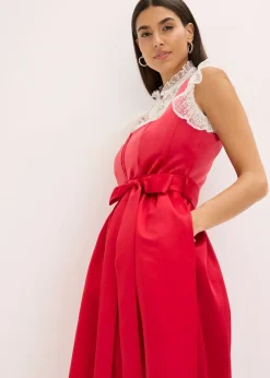 bonprix Dirndl avec velours, longueur midi (ens. 2 pces)|Femme Robes