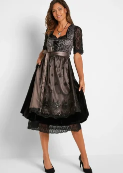 Femme bonprix Tailles Petite|Robes|Dirndl motif léopard