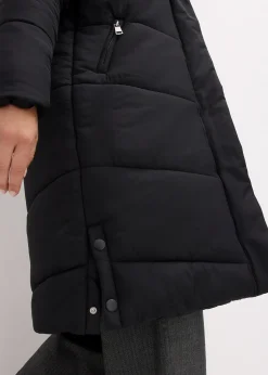 Femme bonprix Vestes & Manteaux|Doudoune avec capuche doublée sherpa