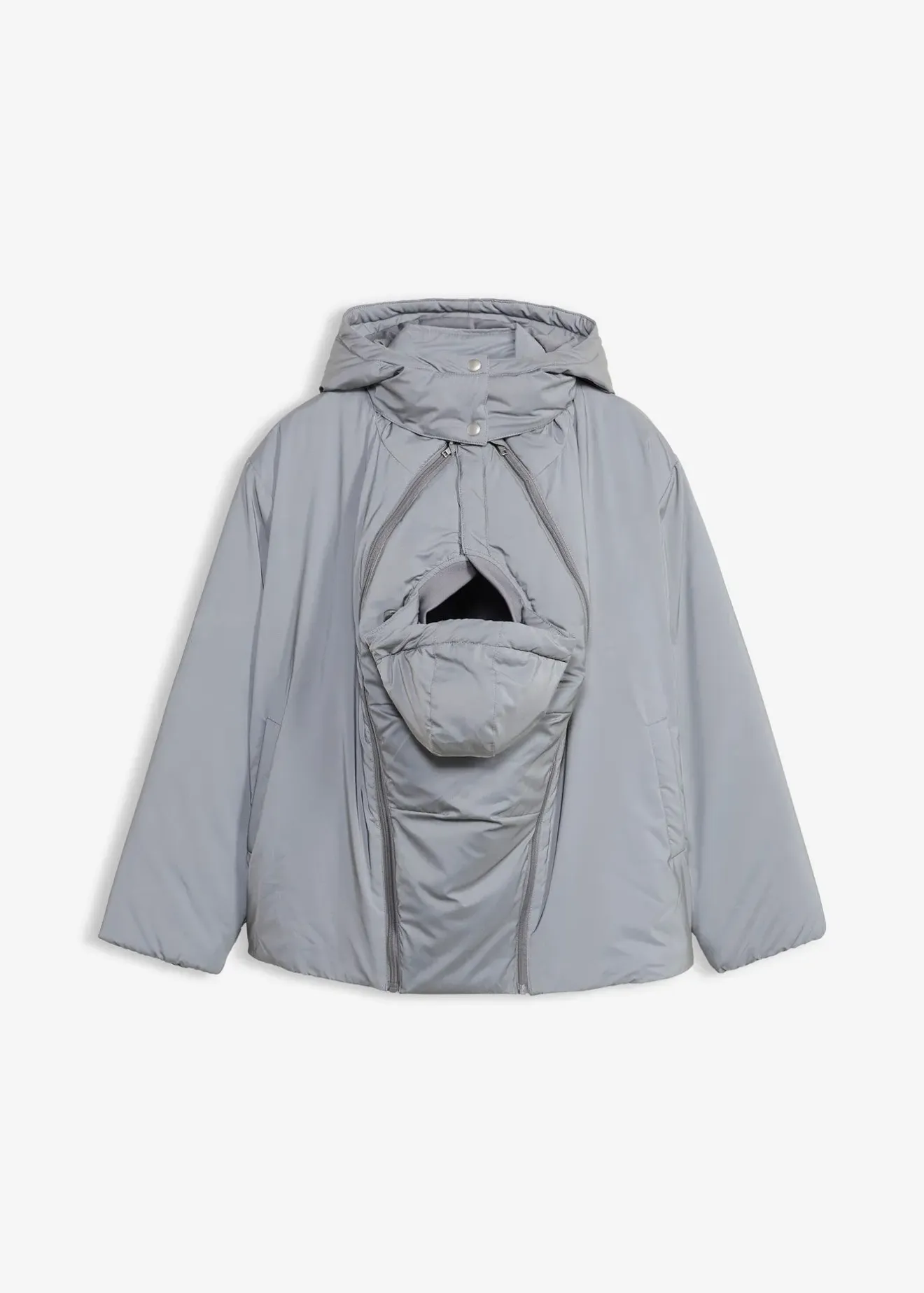 bonprix Doudoune de grossesse 3-en-1 réfléchissante avec fonction portage|Femme Femme Enceinte