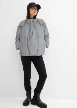 bonprix Doudoune de grossesse 3-en-1 réfléchissante avec fonction portage|Femme Femme Enceinte