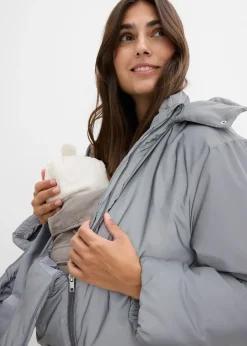 bonprix Doudoune de grossesse 3-en-1 réfléchissante avec fonction portage|Femme Femme Enceinte