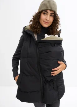 bonprix Doudoune de grossesse et de portage sans manches, déperlante|Femme Femme Enceinte
