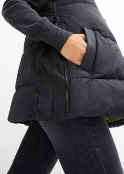 bonprix Doudoune de grossesse et de portage sans manches, déperlante|Femme Femme Enceinte