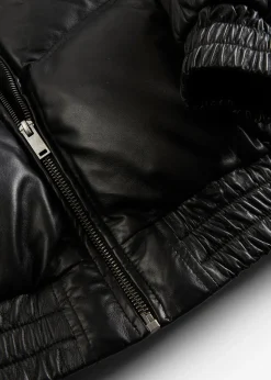 bonprix Doudoune en cuir d’agneau nappa|Femme Premium|Vestes & Manteaux