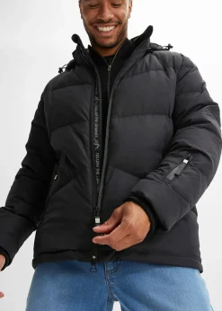 Homme bonprix Vêtements Thermiques|Vêtements De Plein Air|Doudoune en duvet véritable avec traitement déperlant Bionic Finish