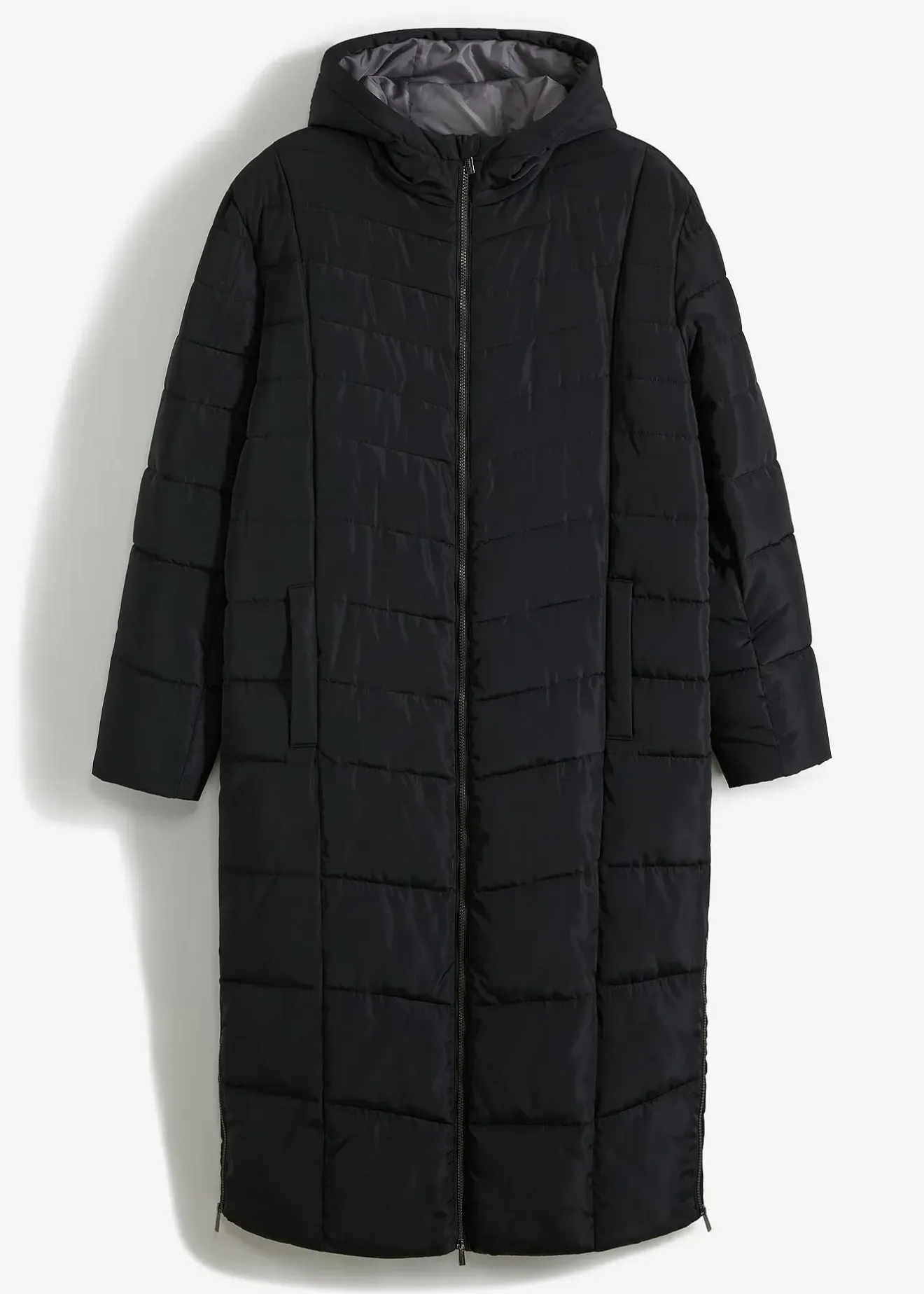 bonprix Doudoune longue à capuche|Homme Vestes