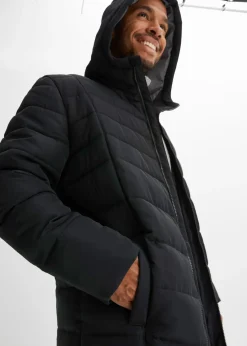 bonprix Doudoune longue à capuche|Homme Vestes