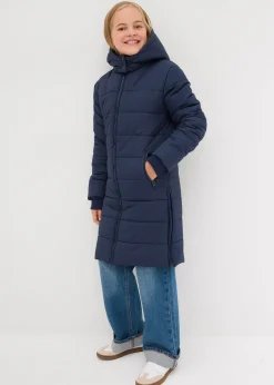bonprix Doudoune longue à capuche amovible|Enfant Vêtements Enfant|Filles 9-16 Ans·Vestes Outdoor