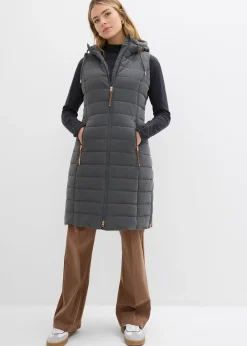 Femme bonprix Vestes & Manteaux|Doudoune longue sans manches