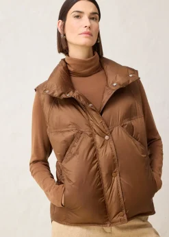 Femme bonprix Vestes & Manteaux|Doudoune sans manches avec duvet recyclé