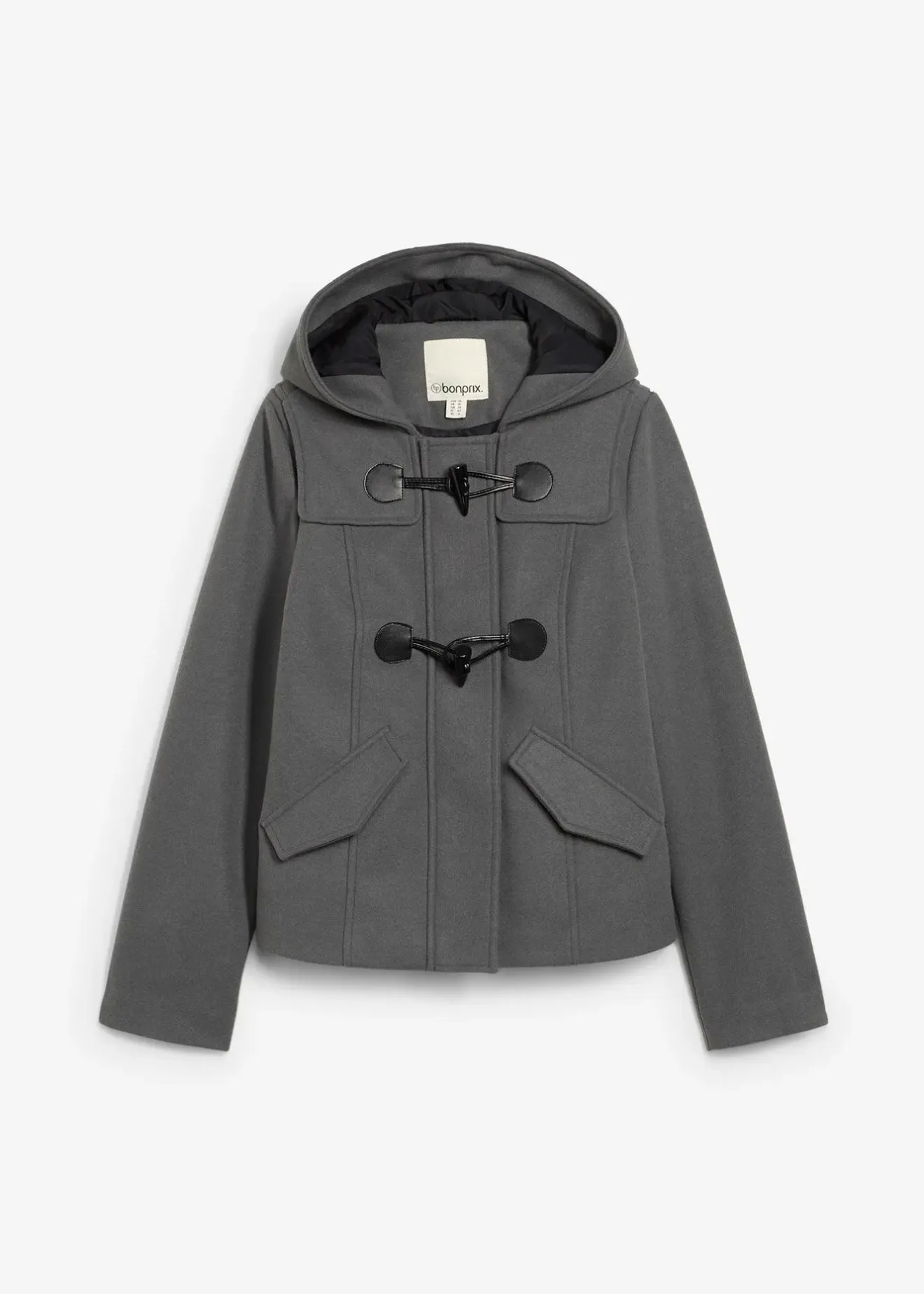 Femme bonprix Vestes & Manteaux|Duffle-coat aspect laine