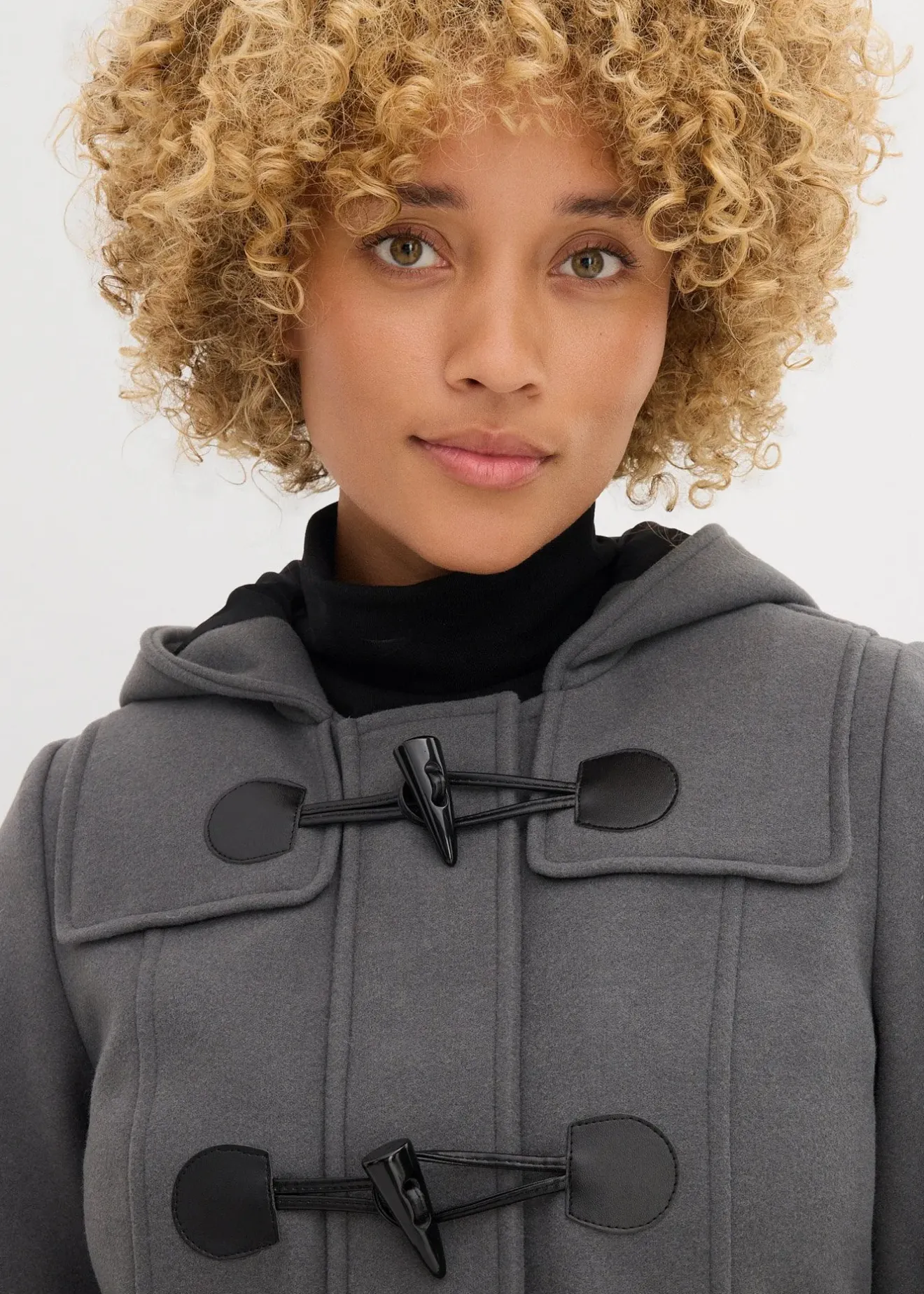 Femme bonprix Vestes & Manteaux|Duffle-coat aspect laine