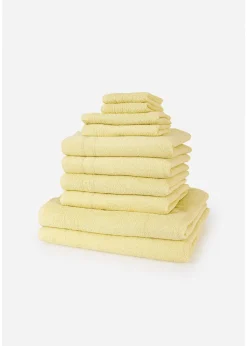 bonprix Ensemble de bain (10 pces)| Salle De Bain·Serviettes De Toilette|Serviettes De Toilette