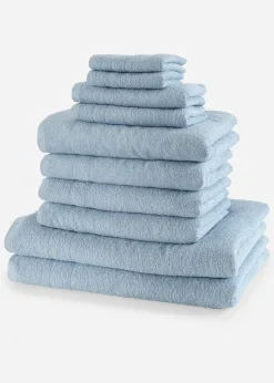 bonprix Salle De Bain·Serviettes De Toilette|Serviettes De Toilette|Ensemble de bain (10 pces)