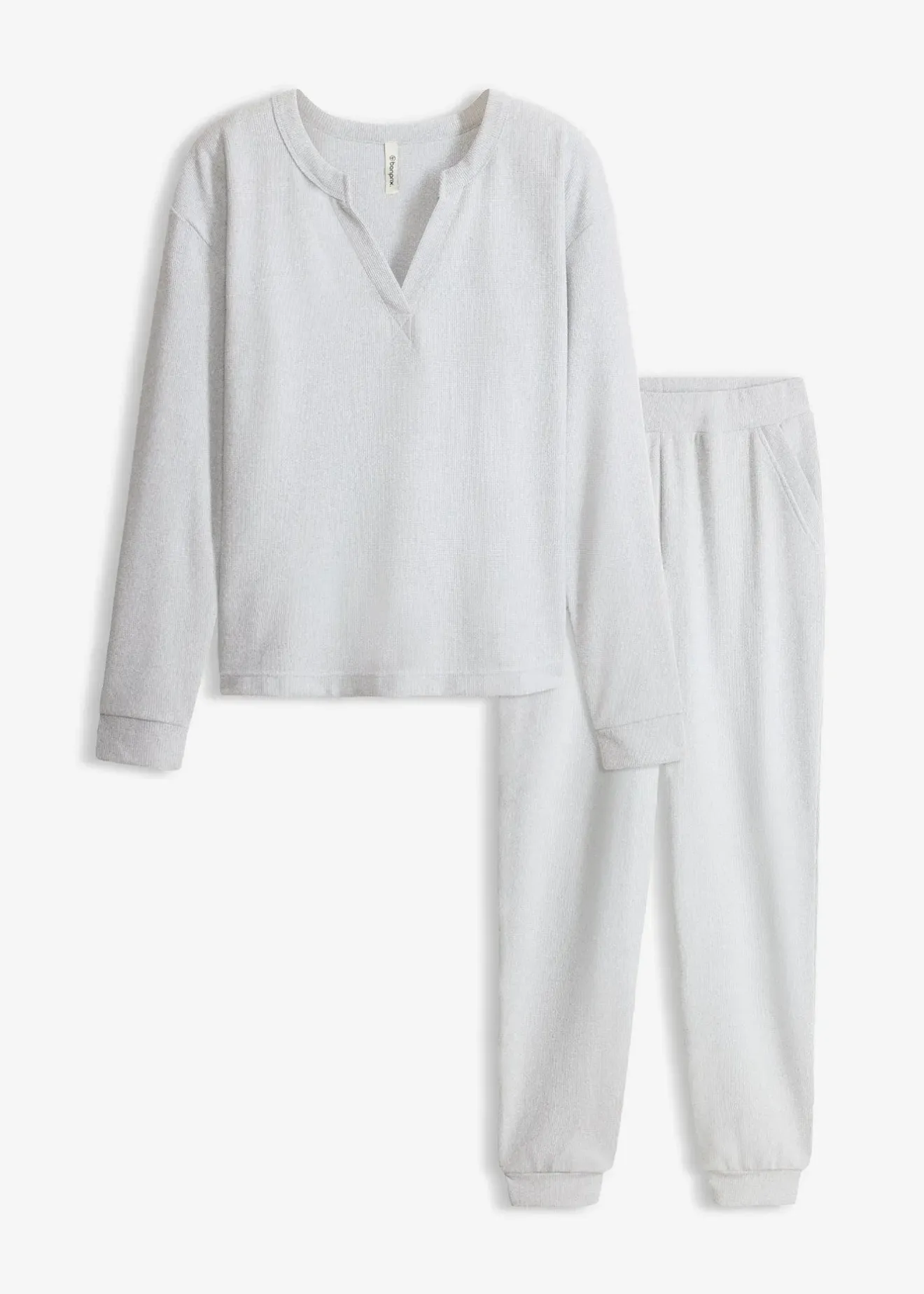 Femme bonprix Homewear|Lingerie Nuit|Ensemble d’intérieur doux en jersey gaufré