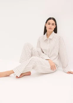 bonprix Ensemble d’intérieur en coton tissé, oversize|Femme Homewear|Lingerie Nuit