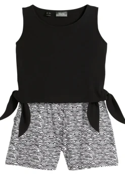 bonprix Ensemble fille top et short (ens. 2 pces.) en jersey de coton|Enfant Vêtements Enfant|Filles 9-16 Ans·Shorts