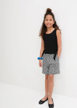 bonprix Ensemble fille top et short (ens. 2 pces.) en jersey de coton|Enfant Vêtements Enfant|Filles 9-16 Ans·Shorts