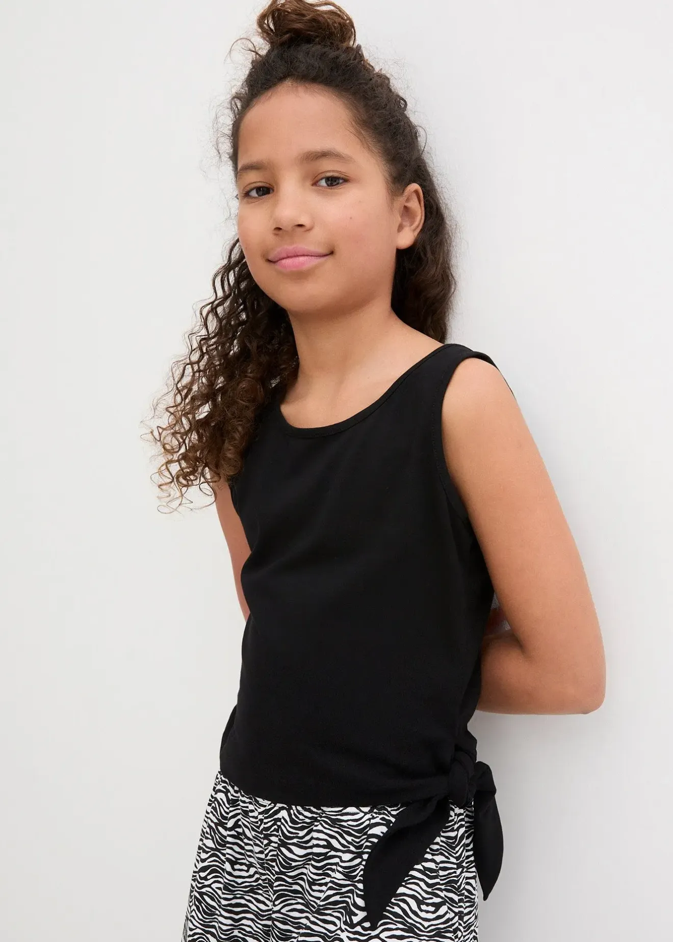 bonprix Ensemble fille top et short (ens. 2 pces.) en jersey de coton|Enfant Vêtements Enfant|Filles 9-16 Ans·Shorts