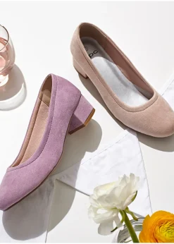 bonprix Escarpins à talon carré|Femme Escarpins