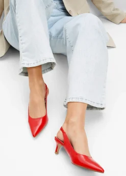 Femme bonprix Escarpins|Escarpins slingback à petit talon fin