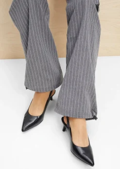 bonprix Escarpins slingback à petit talon fin|Femme Escarpins