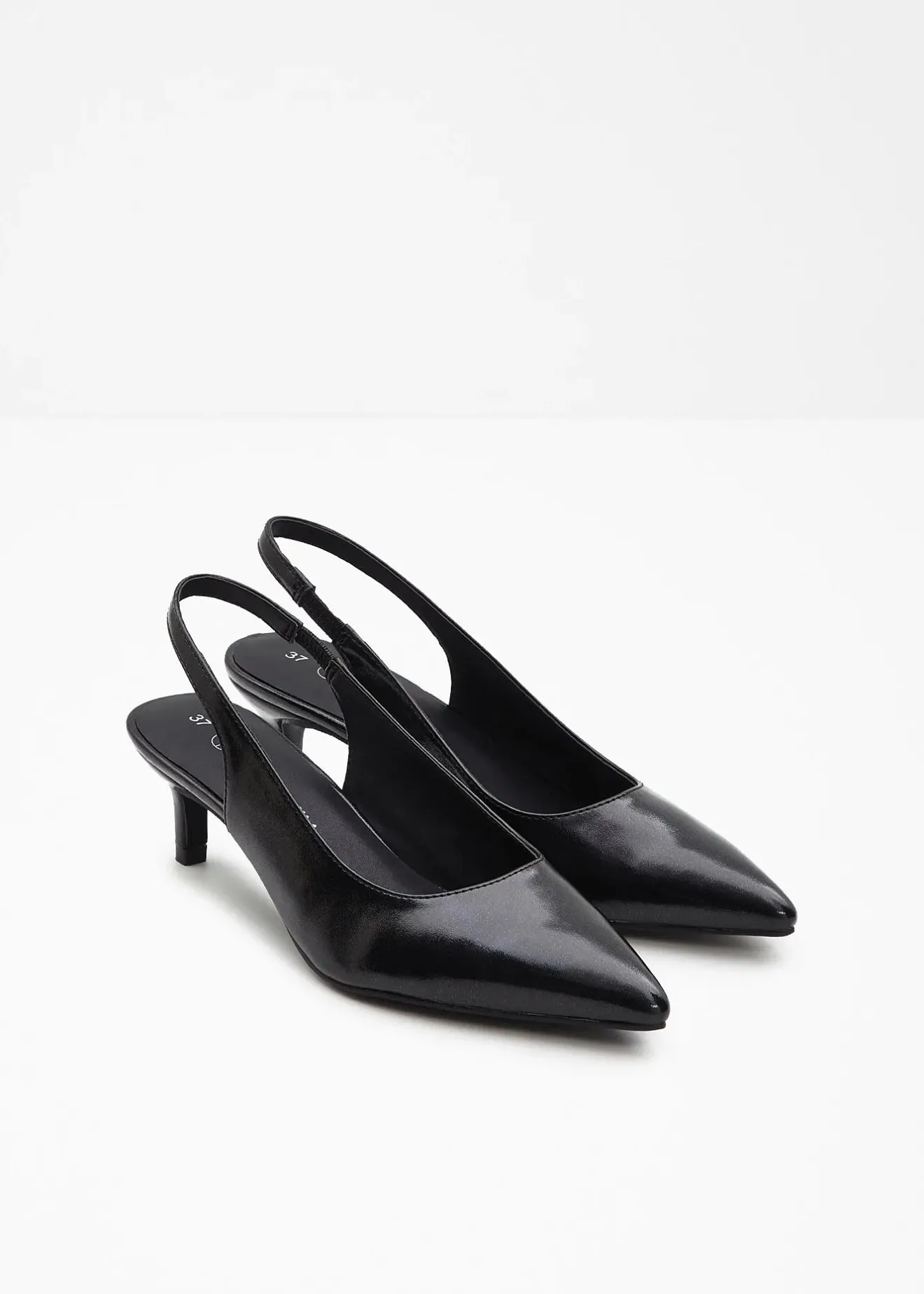 bonprix Escarpins slingback à petit talon fin|Femme Escarpins