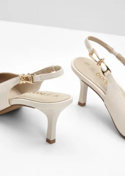 Femme bonprix Escarpins|Escarpins slingback à petit talon fin