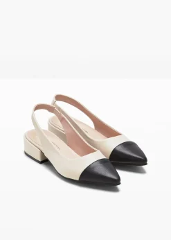 bonprix Escarpins slingback à talon plat|Femme Escarpins
