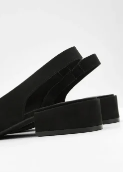 Femme bonprix Escarpins|Escarpins slingback à talon plat