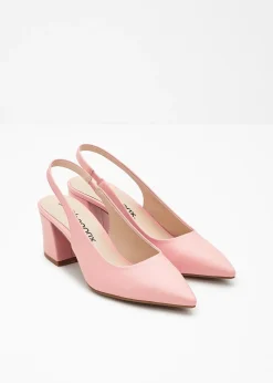 bonprix Escarpins slingback à talon carré|Femme Escarpins