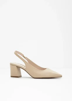 Femme bonprix Escarpins|Escarpins slingback à talon carré