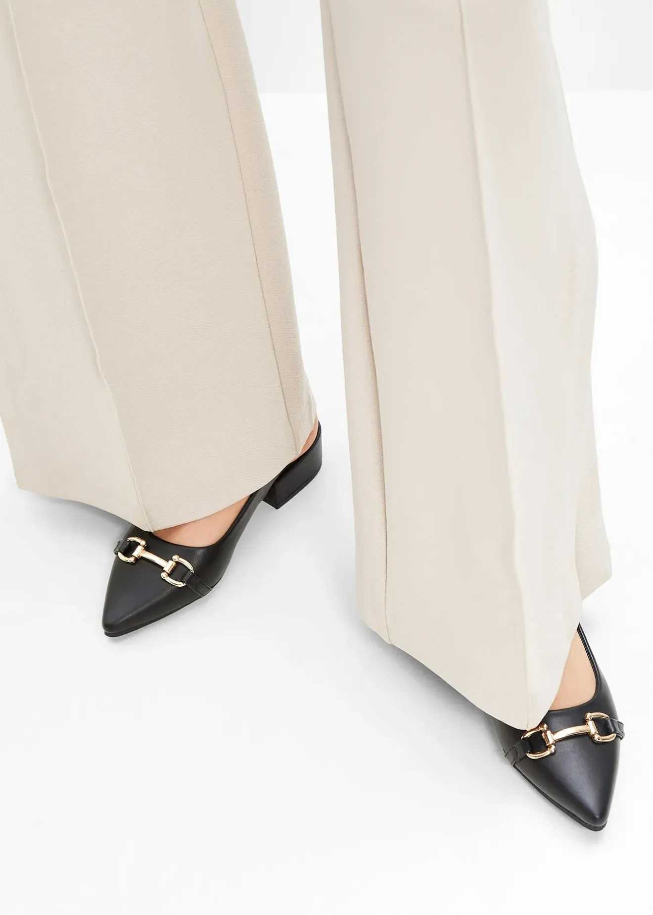 Femme bonprix Escarpins|Escarpins slingback à talon plat